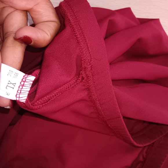 Women Solid Color Short Sleeve Off Shoulder Top And Wide Leg Pants Two-Piece Set - Picture 14 of 14